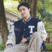 NTU校慶特別版美式棒球外套_靜謐深藍