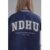 【數量有限，售完不補】NDHU美式經典棒球外套_靜謐深藍