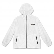 【10件起做，可來圖客製】TKU輕量機能防潑水風衣外套_白/黑(可混色)