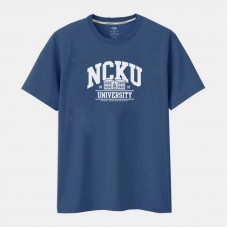 【絕版出清,售完不補】NCKU建築款純棉短T_霧霾藍 【絕版出清,售完不補】NCKU建築款純棉短T_霧霾藍