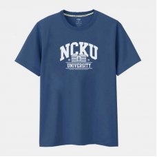 NCKU建築款純棉短T_霧霾藍