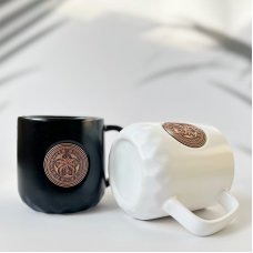 CH02-G 波紋典藏銅章馬克杯