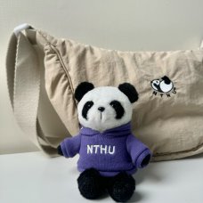 【胖達家族-胖二哥】NTHU自己穿X電繡帽T小熊貓掛飾鑰匙圈 【胖達家族-胖二哥】NTHU自己穿X電繡帽T小熊貓掛飾鑰匙圈