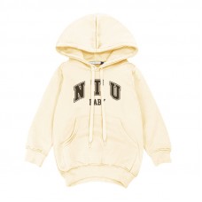 【最後2件,售完不補】NTU BABY臺大寶貝《童裝》帽T_奶油白 【最後2件,售完不補】NTU BABY臺大寶貝《童裝》帽T_奶油白