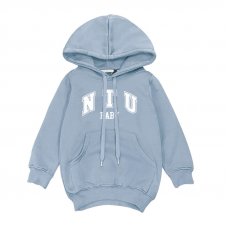 【最後10件，售完不補】NTU BABY臺大寶貝《童裝》帽T_灰藍
