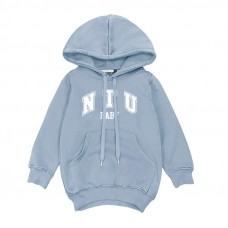 【最後3件,售完不補】NTU BABY臺大寶貝《童裝》帽T_灰藍 【最後3件,售完不補】NTU BABY臺大寶貝《童裝》帽T_灰藍