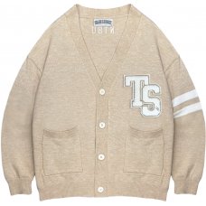 NTHU學院風針織衫_燕麥牛奶 NTHU學院風針織衫_燕麥牛奶