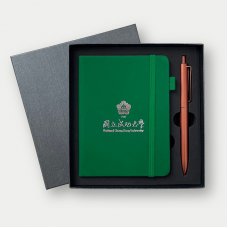 B6溫潤質感筆記本+耀金筆禮盒