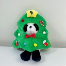 【聖誕限定,12月限時販售】變裝組合:NTHU毛茸茸小熊貓掛飾鑰匙圈_聖誕樹(含帽踢) 【聖誕限定,12月限時販售】變裝組合:NTHU毛茸茸小熊貓掛飾鑰匙圈_聖誕樹(含帽踢)