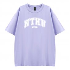 NTHU好涼的寬版短T_芋頭冰(紫)