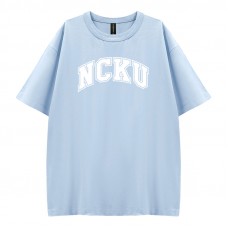 NCKU好涼的寬版短T_蘇打冰(藍) NCKU好涼的寬版短T_蘇打冰(藍)