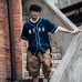 NTHU美式經典條紋棒球衫_深藍色(兒童版) NTHU美式經典條紋棒球衫_深藍色(兒童版)
