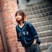 NTHU美式經典條紋棒球衫_深藍色(兒童版) NTHU美式經典條紋棒球衫_深藍色(兒童版)