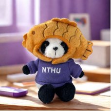 【限時販售】變裝組合:NTHU毛茸茸小熊貓掛飾鑰匙圈_鯛魚燒(含帽踢) 【限時販售】變裝組合:NTHU毛茸茸小熊貓掛飾鑰匙圈_鯛魚燒(含帽踢)