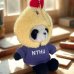 【限時販售】變裝組合：NTHU毛茸茸小熊貓掛飾鑰匙圈_炸蝦(含帽踢)