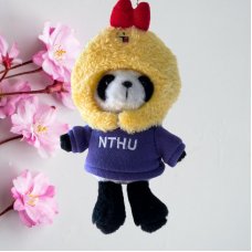 【限時販售】變裝組合:NTHU毛茸茸小熊貓掛飾鑰匙圈_炸蝦(含帽踢) 【限時販售】變裝組合:NTHU毛茸茸小熊貓掛飾鑰匙圈_炸蝦(含帽踢)