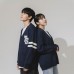 NTHU學院風針織衫_深藍