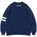 【2025新色上市】NTHU學院風針織衫_深藍