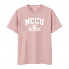 NCCU建築款純棉短T_乾燥玫瑰粉