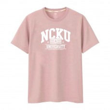 NCKU建築款純棉短T_乾燥玫瑰粉
