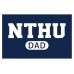 【我們這一家】NTHU小熊掛飾鑰匙圈_DAD帽T_深藍 【我們這一家】NTHU小熊掛飾鑰匙圈_DAD帽T_深藍