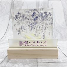 HLE03-全彩壓克力名片座(可當手機支架)