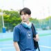 【現貨販售，售完為止】NYCU狐狸小圓餅純棉短T_霧霾藍