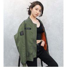 NTUST FORCE MA-1飛行夾克2.0_軍綠