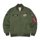 NDHU FORCE MA-1飛行夾克2.0_軍綠