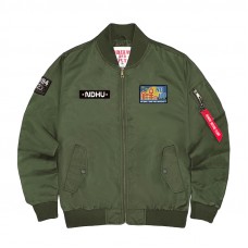 NDHU FORCE MA-1飛行夾克2.0_軍綠